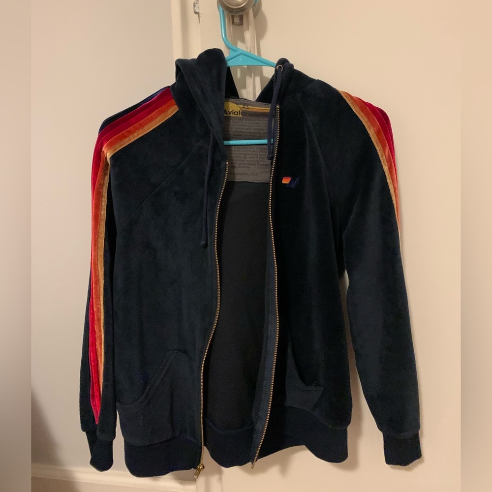 Aviator Nation Velvet Hoodie
